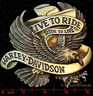 LIVE TO RIDE - RIDE TO LIVE HARLEY DAVIDSON