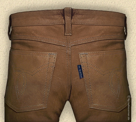 Lederhosen aus Nubukleder