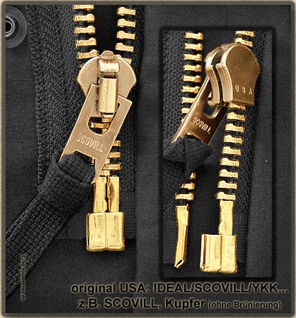 Original Zipper von IDEAL oder SCOVILL -absolute Raritäten