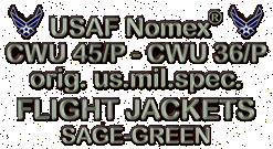 CWU 45/P Nomex Winter und Nomex CWU 36/P Summer