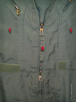 Fliegerkombi, sage-green, Nomex