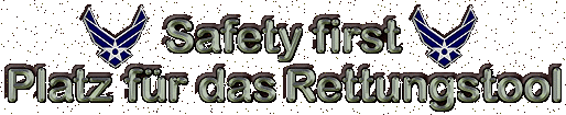 Safety first - USAF
