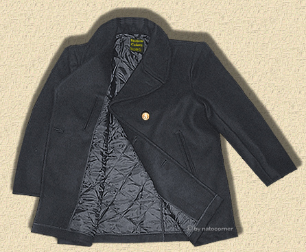 Colani--Marine-Jacke mit abgesteppter, weicher Fütterung