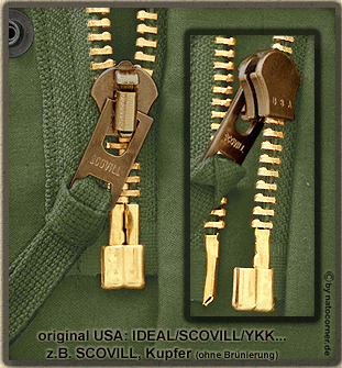 Original Zipper von IDEAL oder SCOVILL -absolute Raritäten