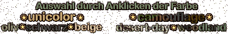 nur ein Klick entfernt - die Farbauswahl