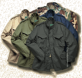 M65 Schimmijacken, das M65 Field-Jacket in beige,schwarz,oliv,blau und in Tarnfarben