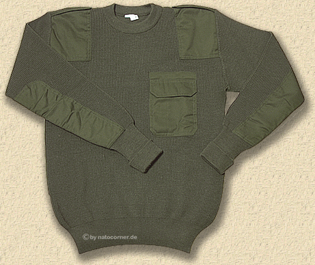 Bundeswehrpullover, Heer / Feld... presented by natocorner.de