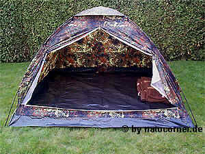 klein, leicht, hell ....das 5 Minuten Zelt  für 4 Personen